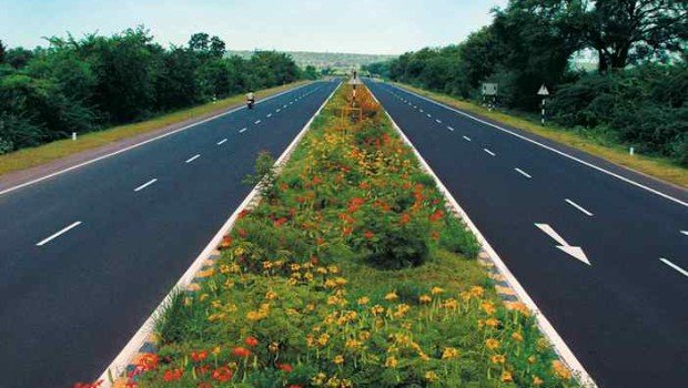 This image represent the national highway