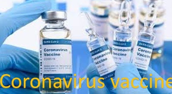this image represent corona virus vaccien