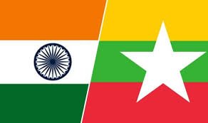 This flag is define india and myanmar relationship