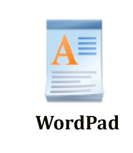 This image represent to wordpad